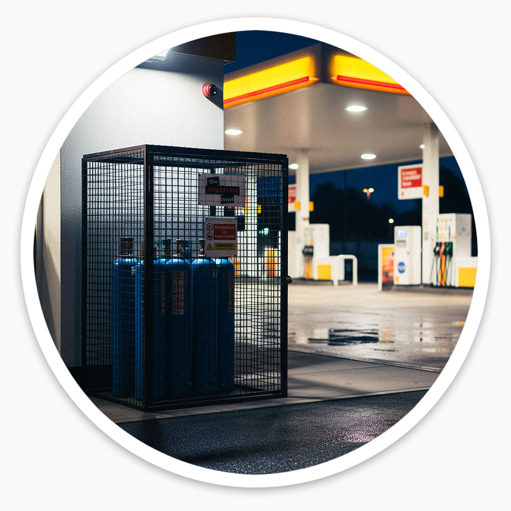 Gas Safety Cage
