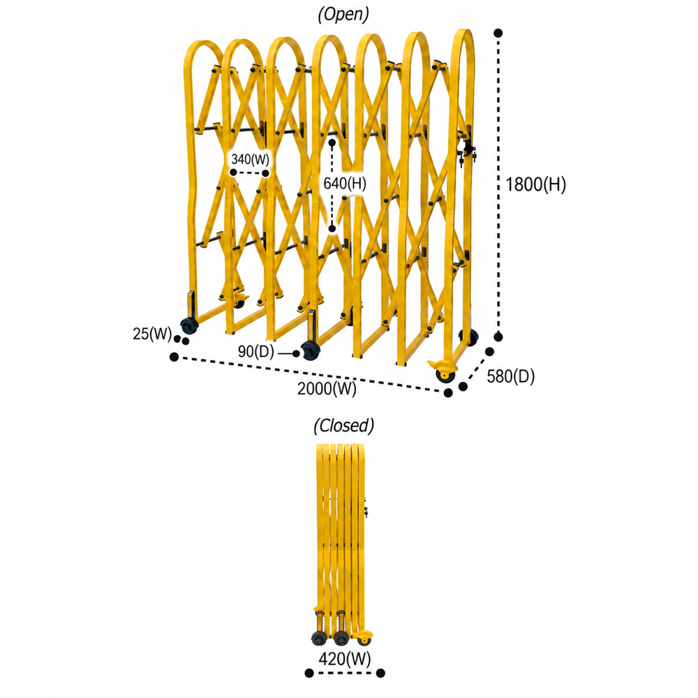 Large Expandable Safety Gate
