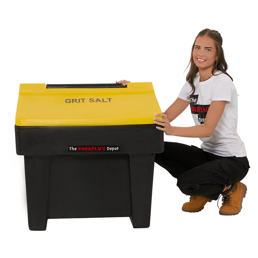 200 Litre Grit Bin with Grit Salt