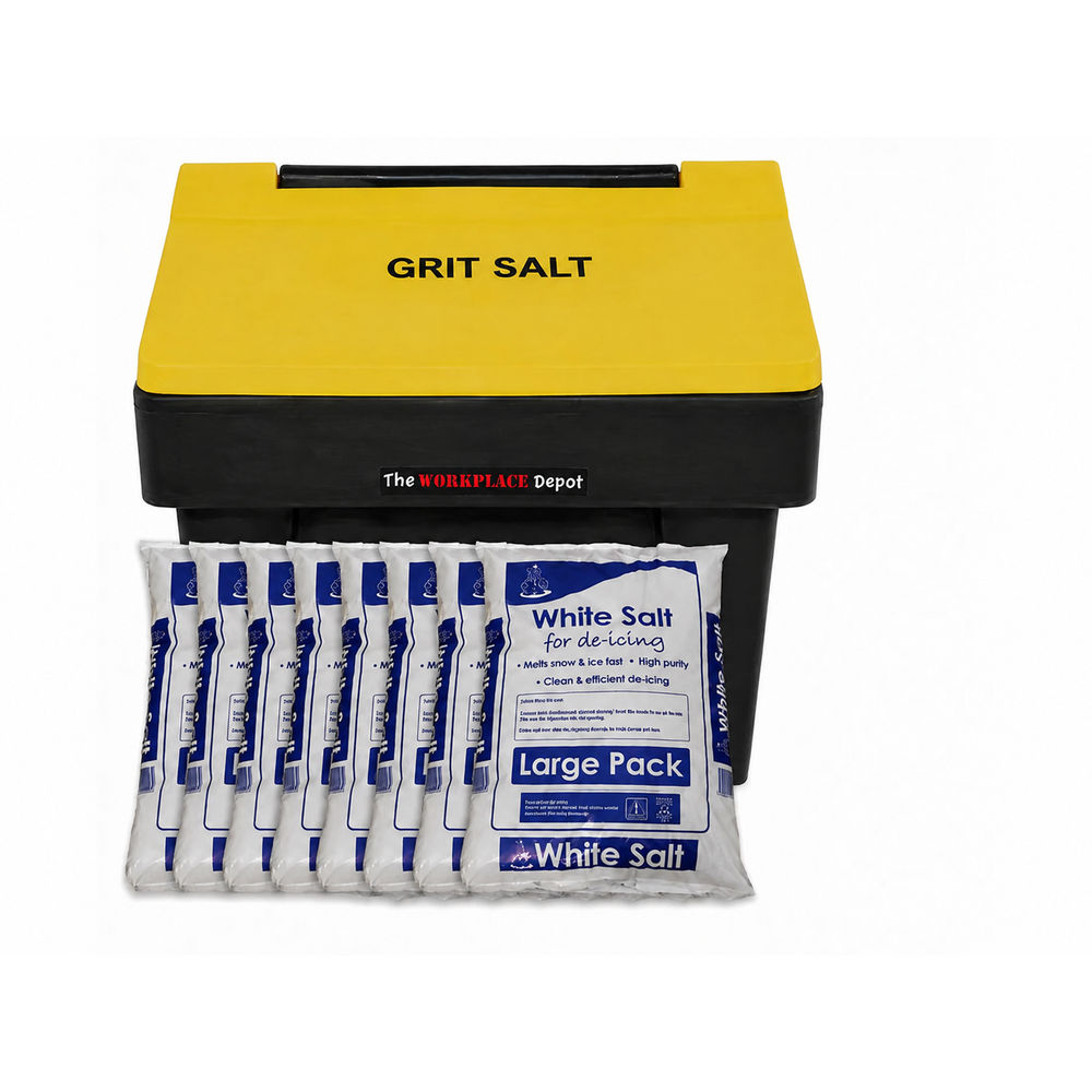200 Litre Grit Bin with Grit Salt