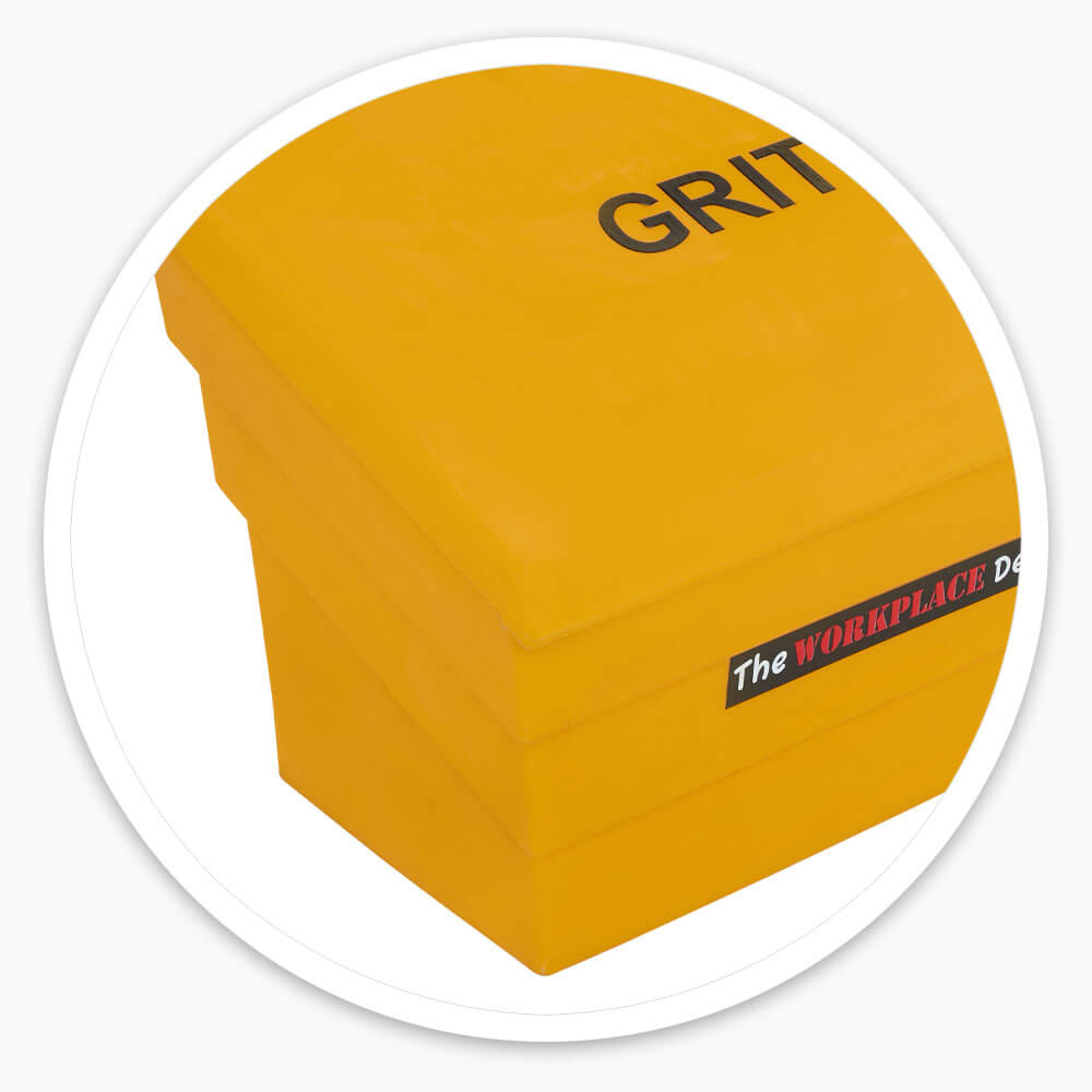 50 Litre Grit Bin with Grit Salt