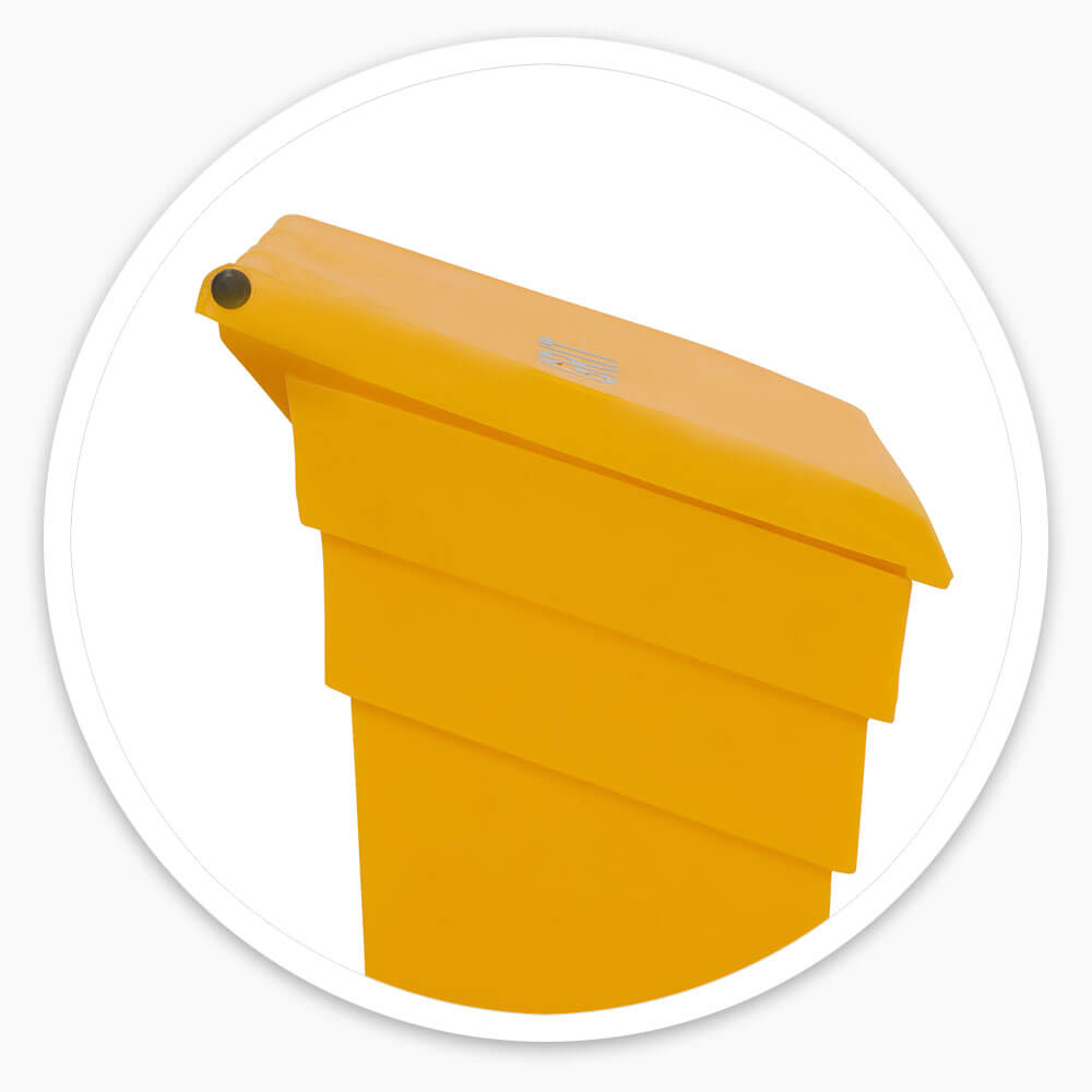50 Litre Grit Bin with Grit Salt