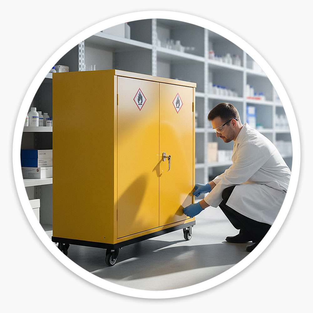 Hazardous Cabinet Dolly