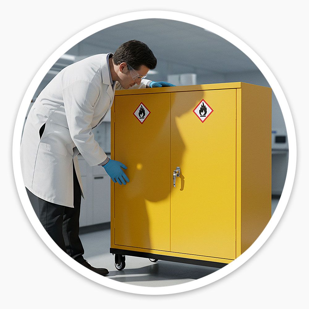 Hazardous Cabinet Dolly