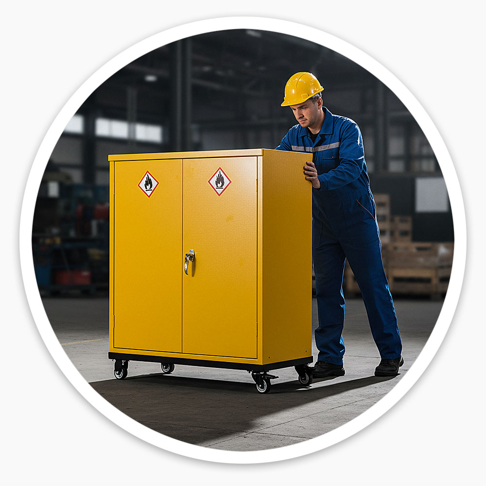 Hazardous Cabinet Dolly