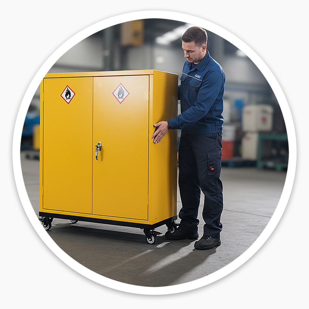 Hazardous Cabinet Dolly