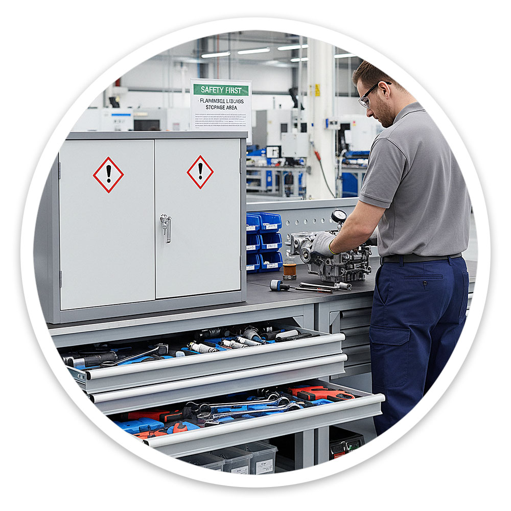 Hazardous Goods Cabinet