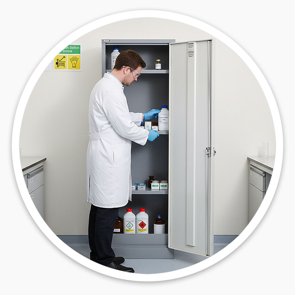 Hazardous Material Storage Lockers