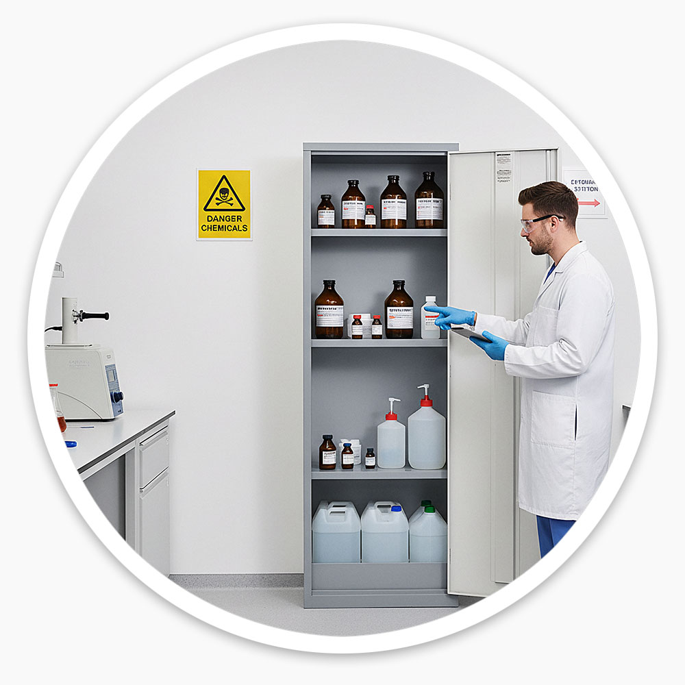 Hazardous Material Storage Lockers