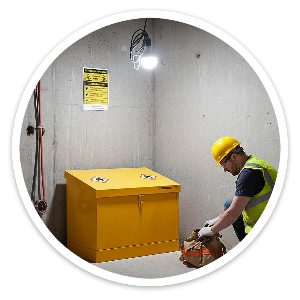 Hazardous Storage Bin