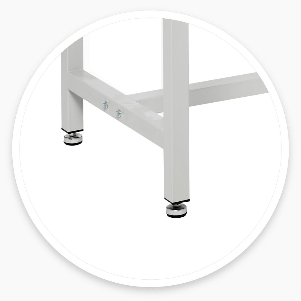Industrial Metal Workbench