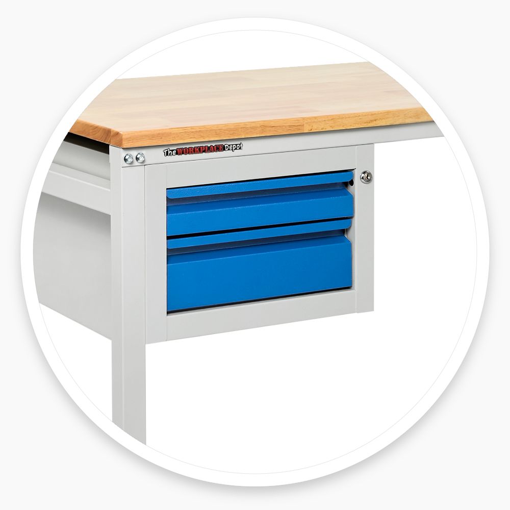 Industrial Steel Workbench
