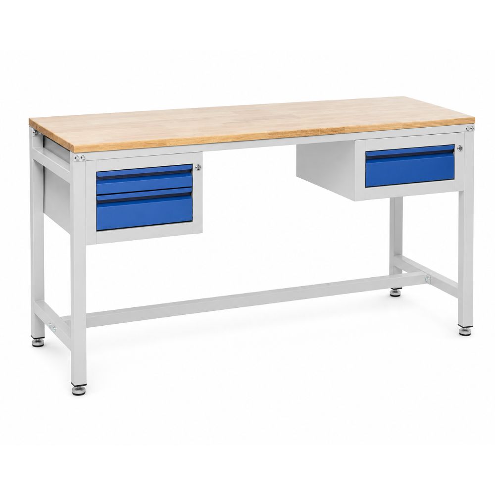Industrial Steel Workbench