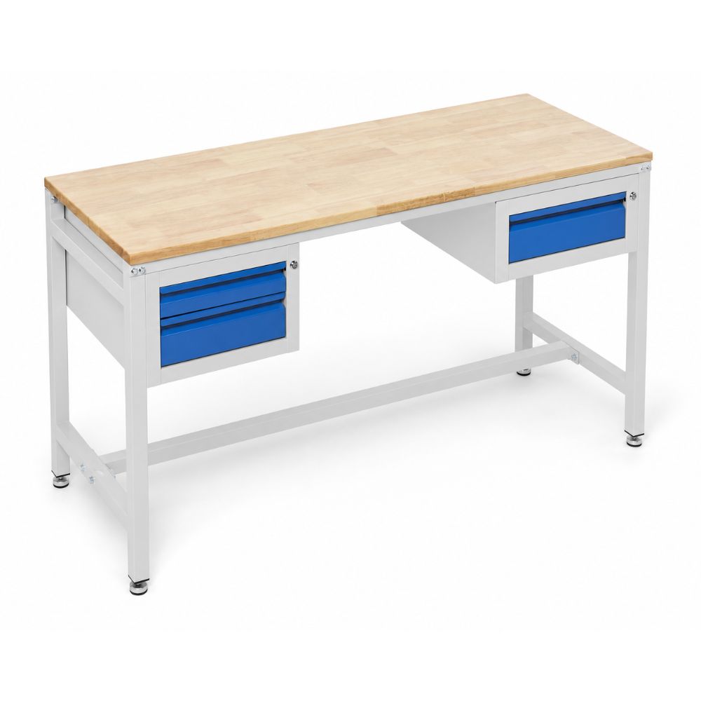 Industrial Steel Workbench