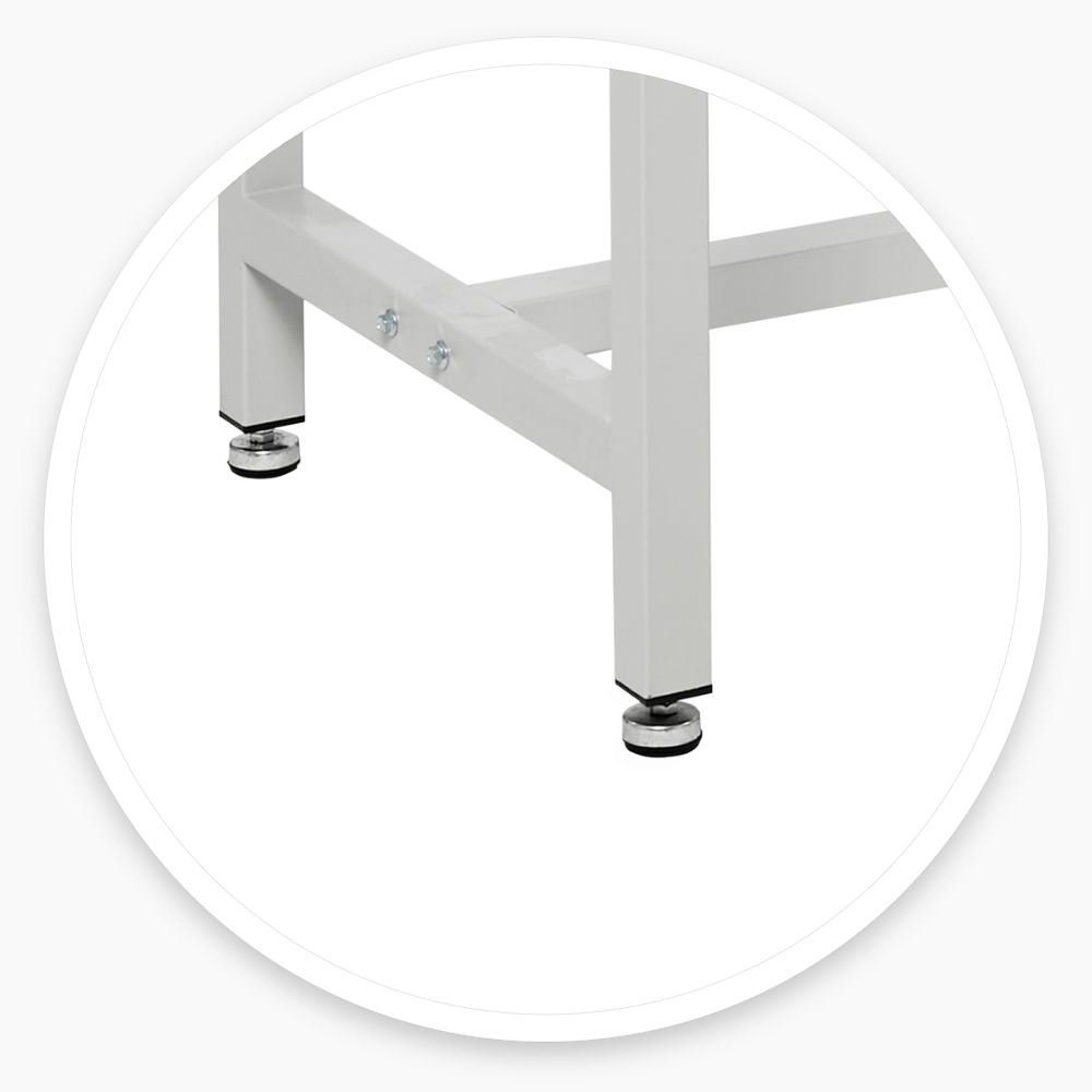 Industrial Workbench with Storage