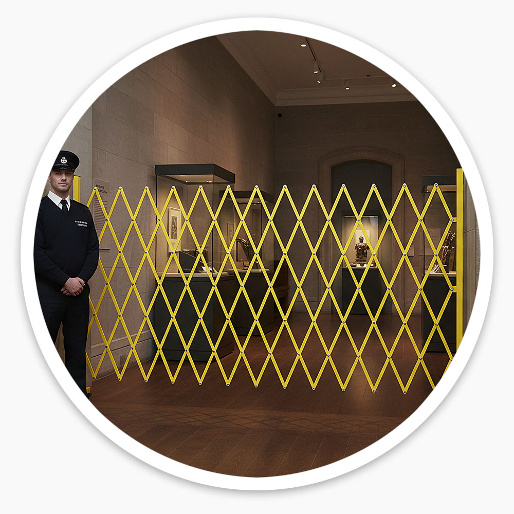 Large Expandable Barrier