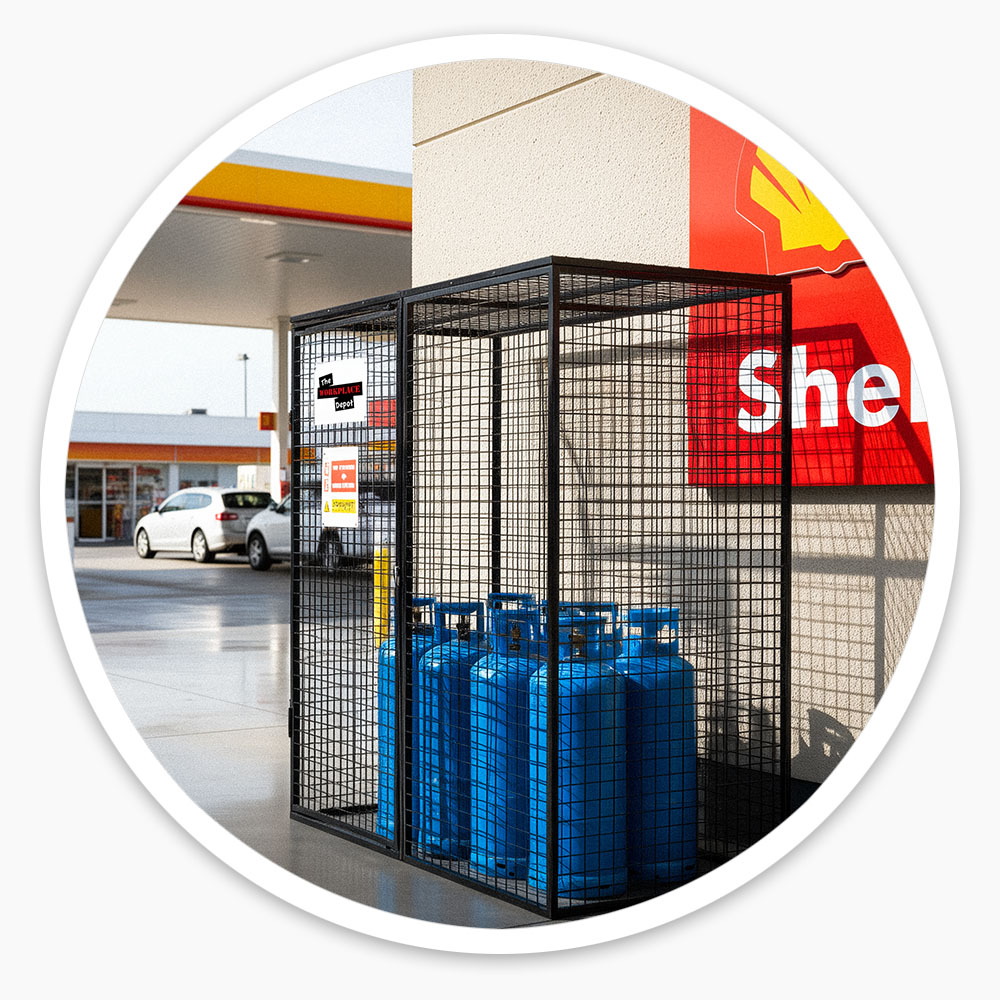 Large Gas Cage