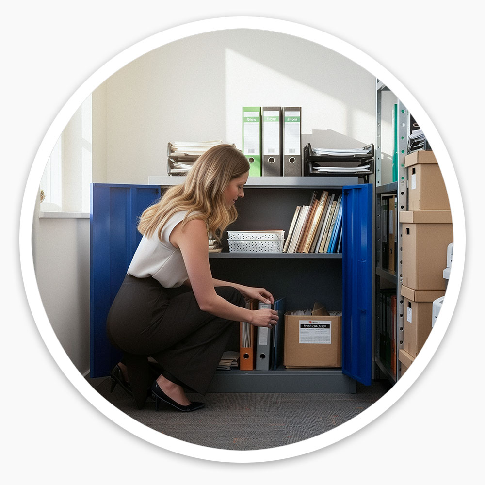 Lockable Storage Cabinet