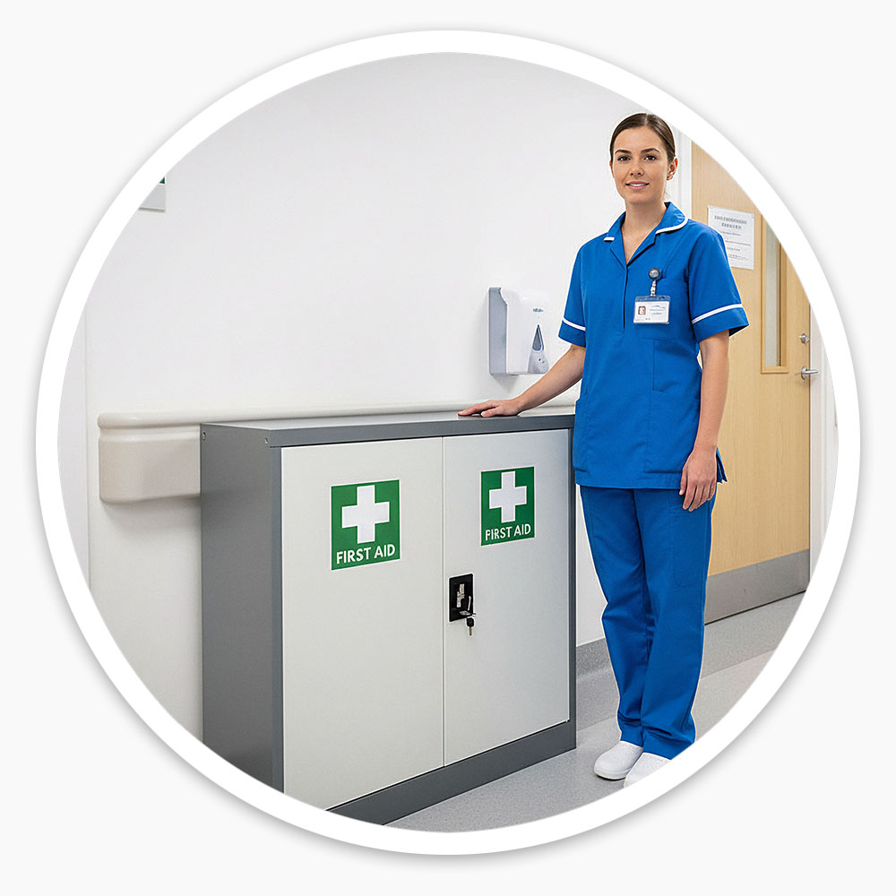 Metal First Aid Cabinet