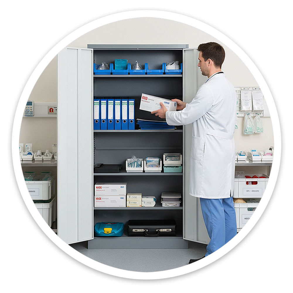 Metal Office Cabinet