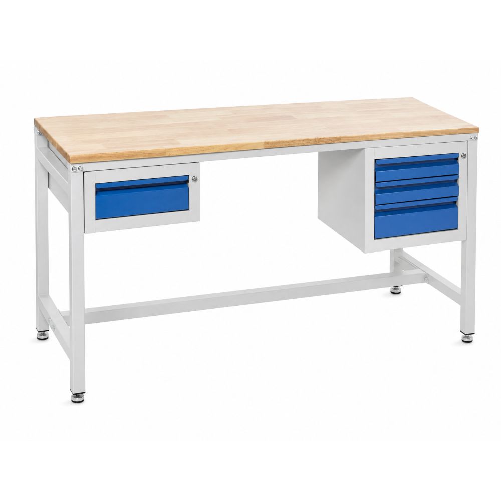 Industrial Metal Workbench