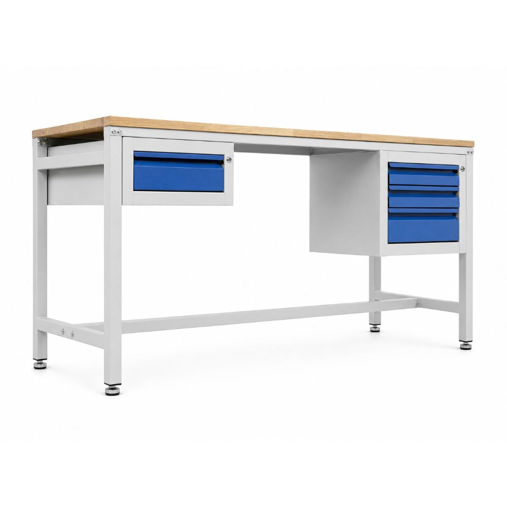 Industrial Metal Workbench
