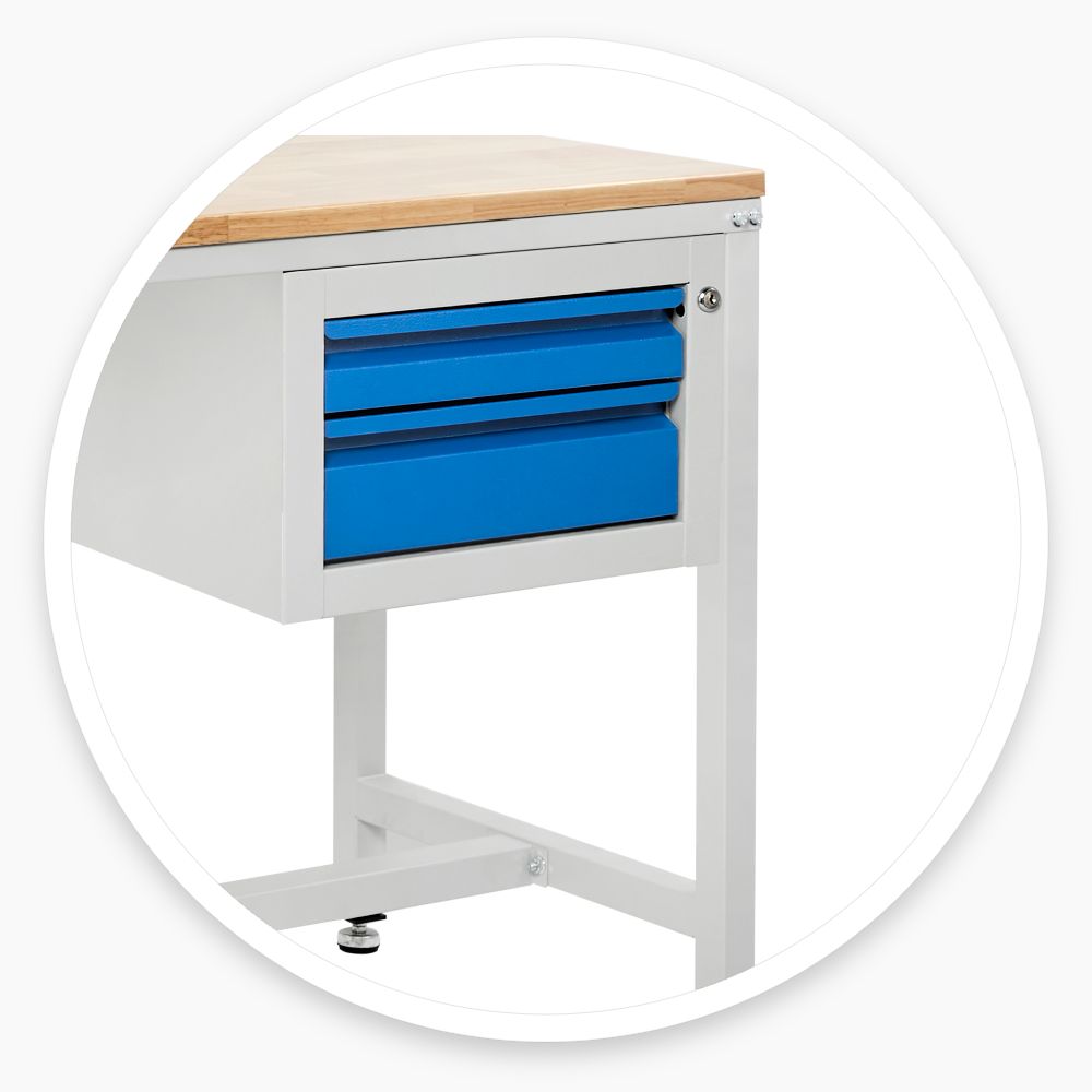 Metal Table Workbench