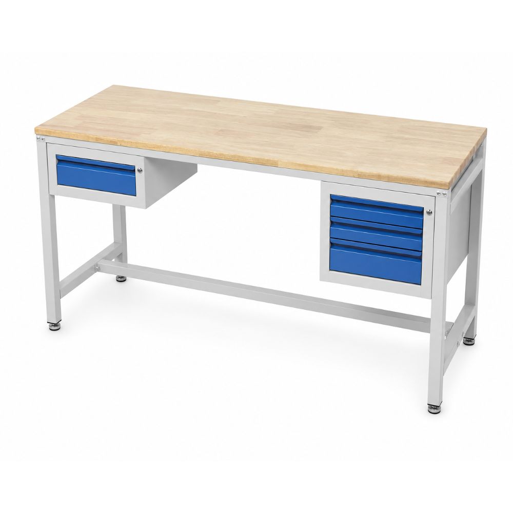 Industrial Metal Workbench