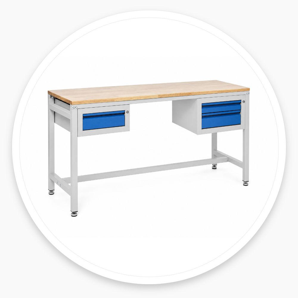 Metal Table Workbench