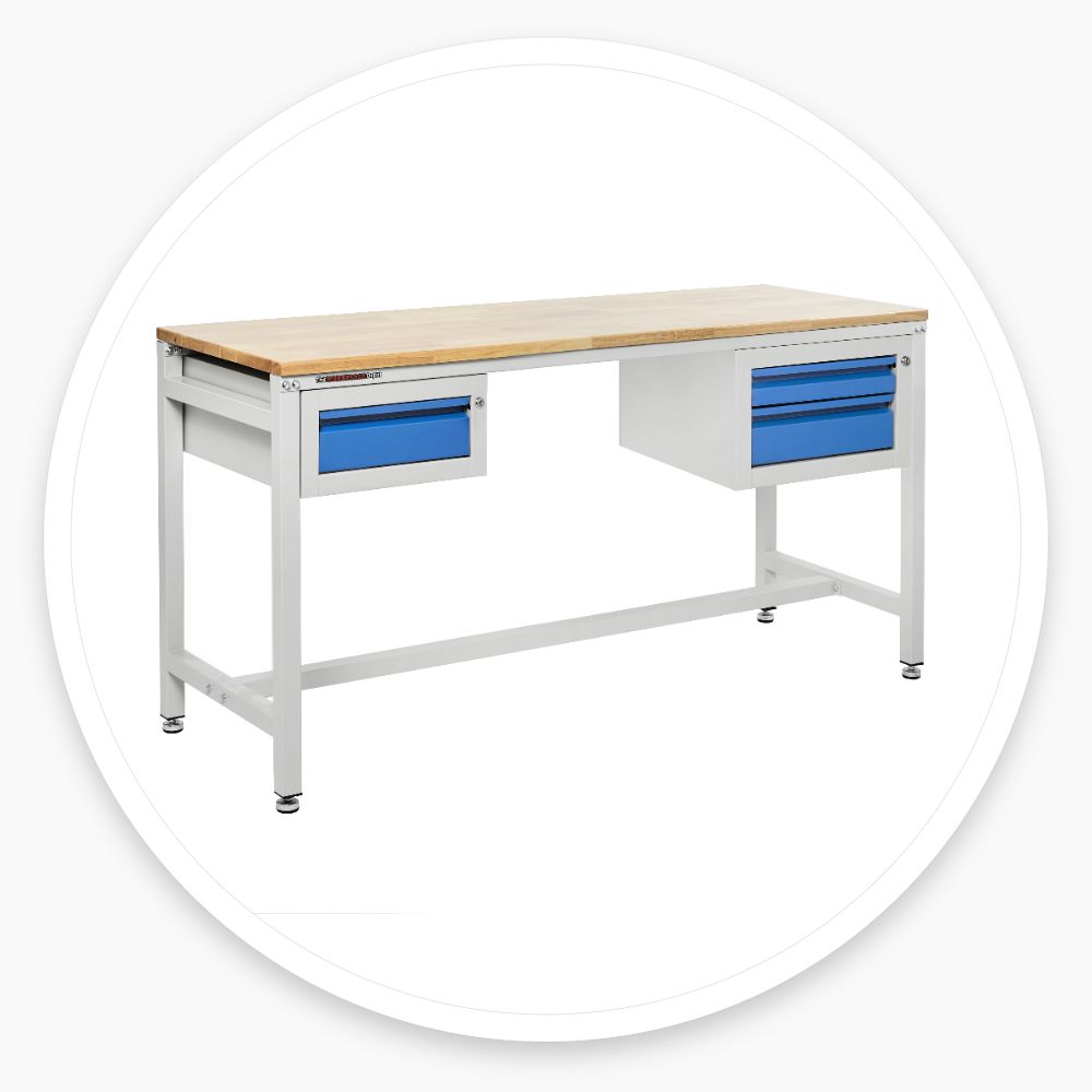 Metal Table Workbench