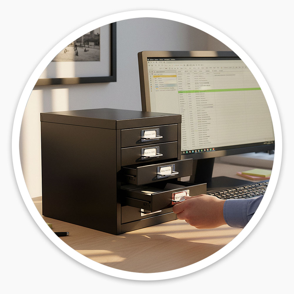 Multi Drawer Filing Cabinet