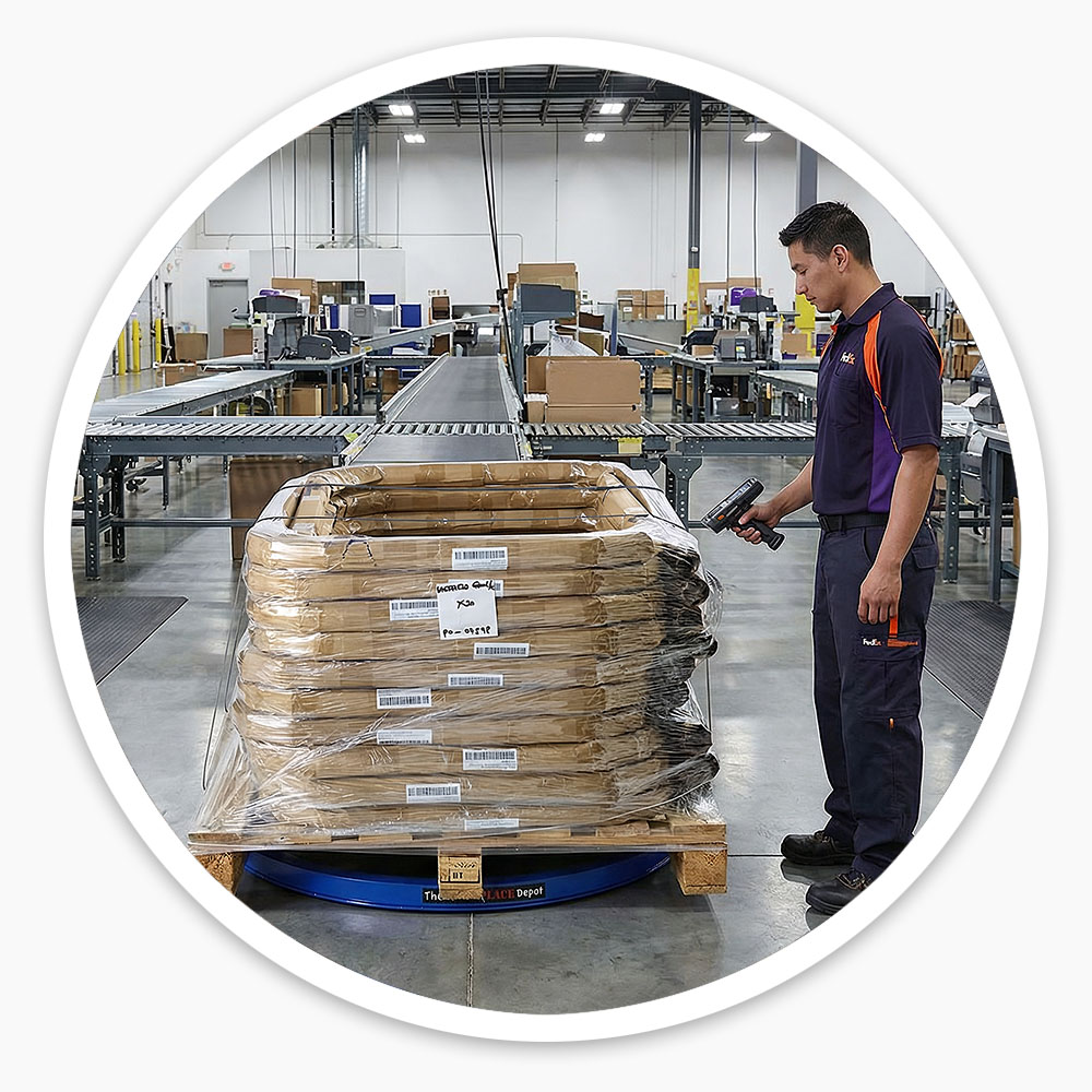 Pallet Turntable Ring