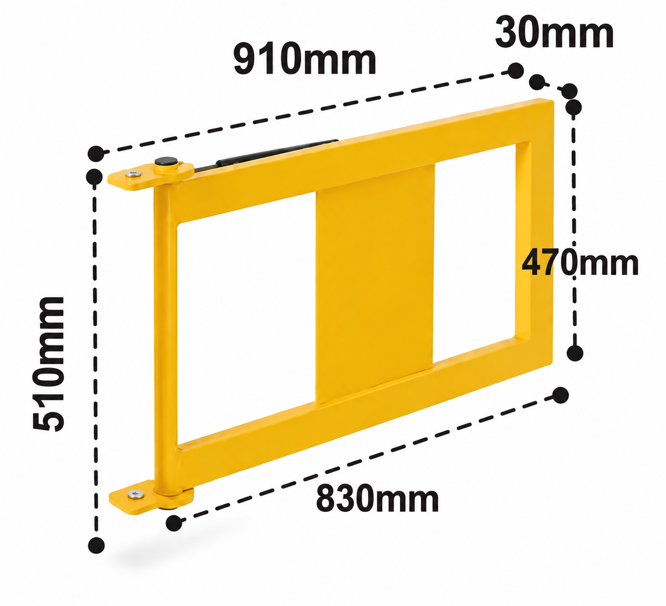 Pedbarrier Gate
