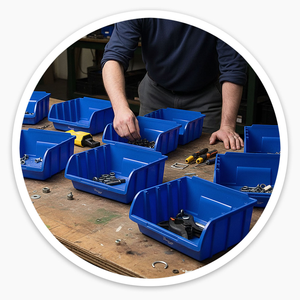 Plastic Parts Bins