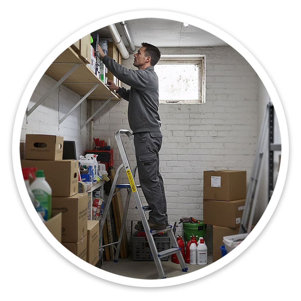 Platform Step Ladder