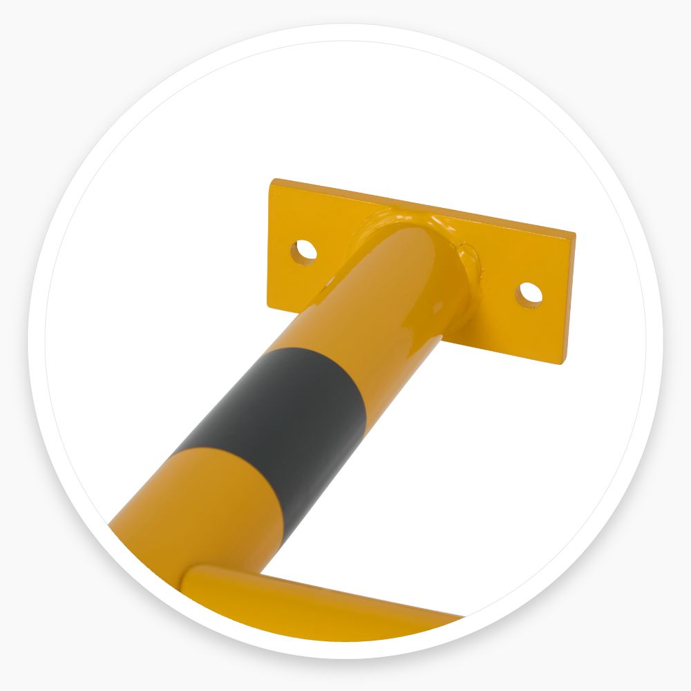 Black and Yellow 360 Column Protector