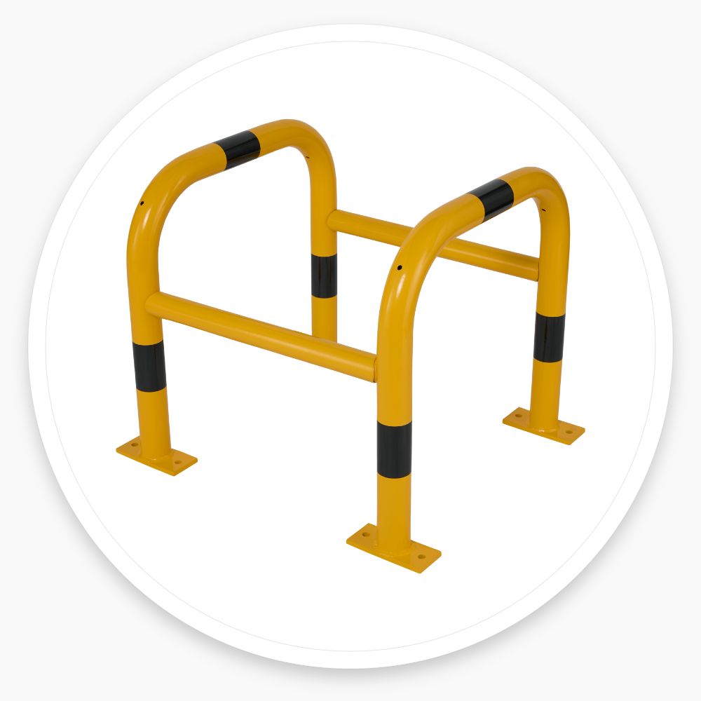 Black and Yellow 360 Column Protector