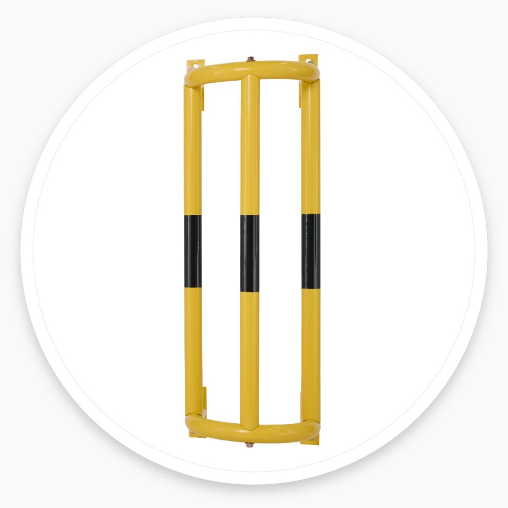 Pipe Protector showing the curved shape of its end frames