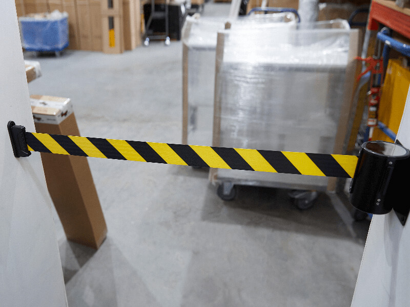 Wall Mounted Belt Barriers
