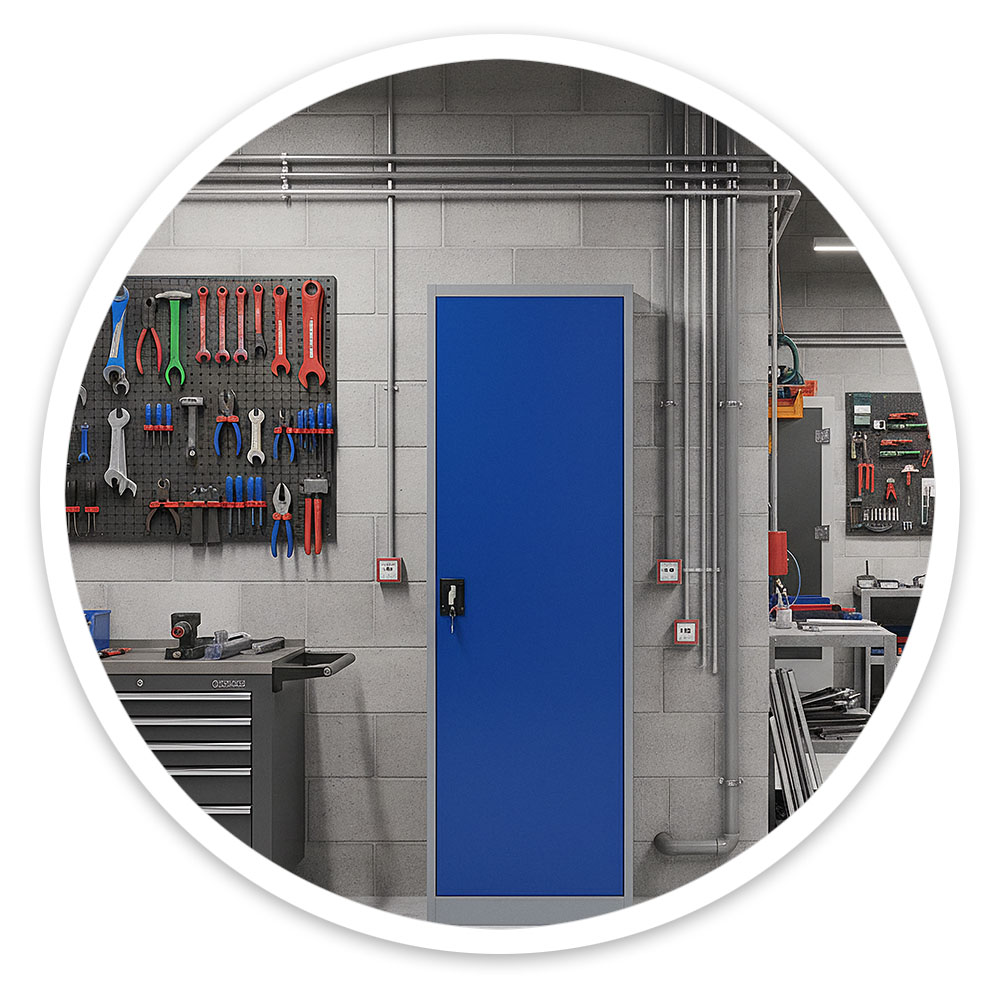 Slim Storage Cabinet