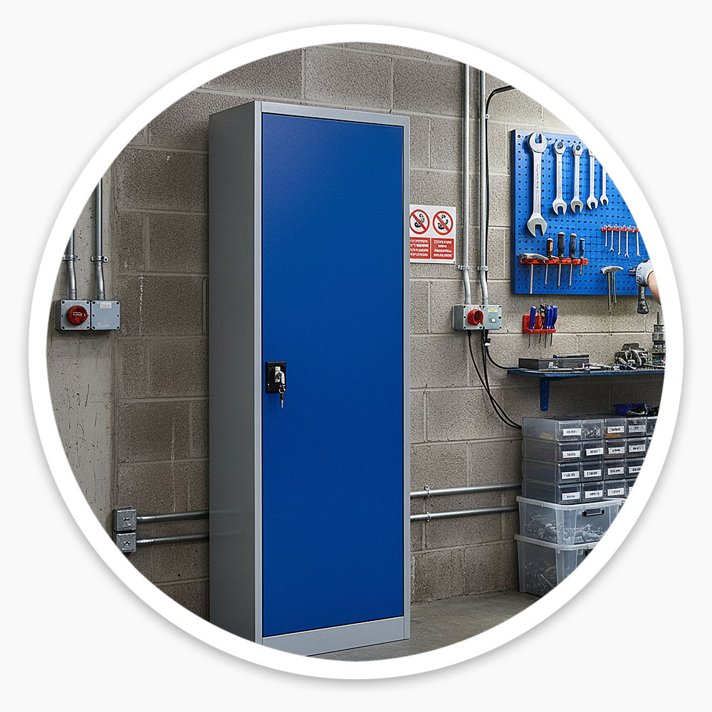 Slim Storage Cabinet