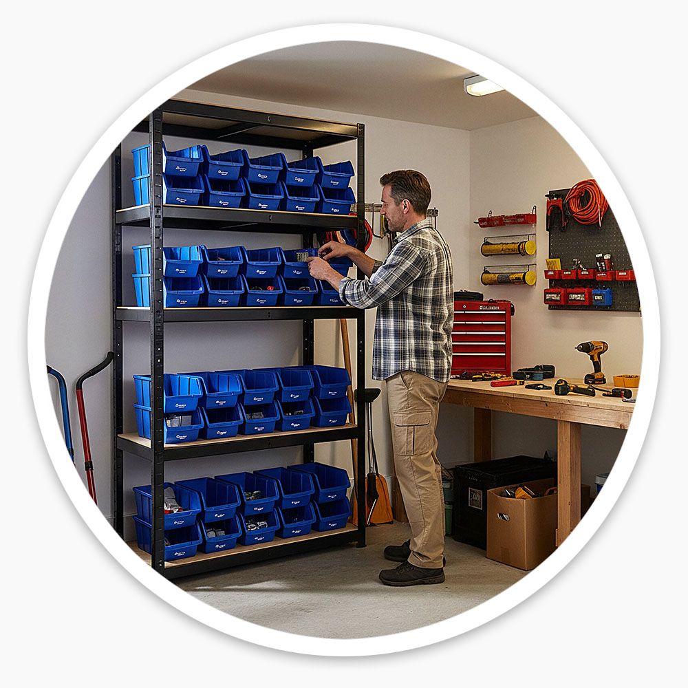 Small Parts Shelving