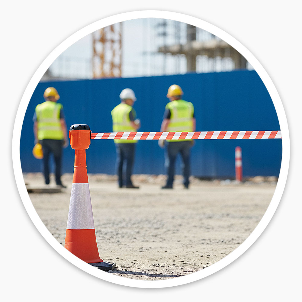 Cone Barrier Tape