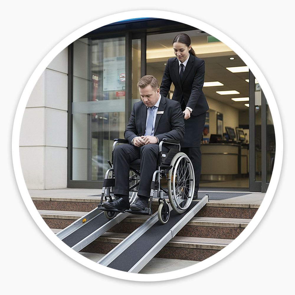 Telescopic Wheelchair Ramp