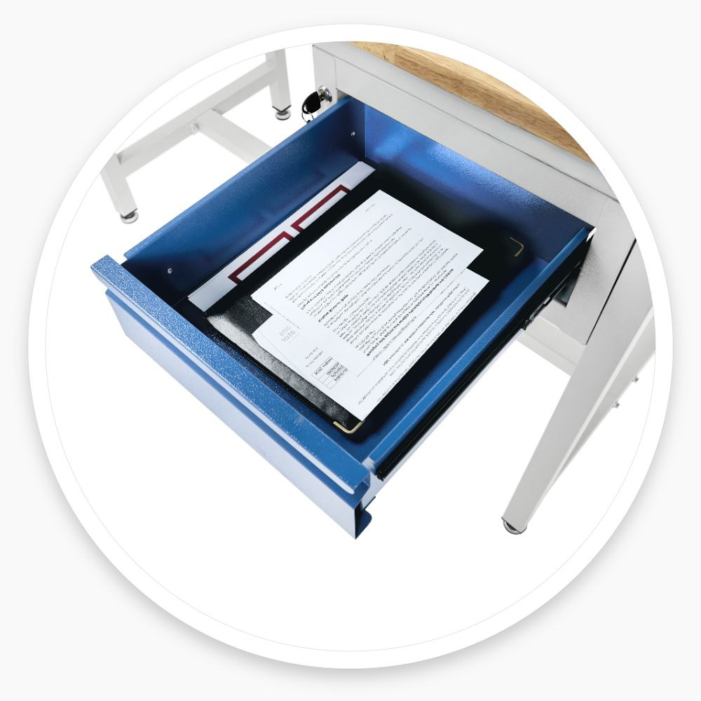 Workshop Bench with Storage