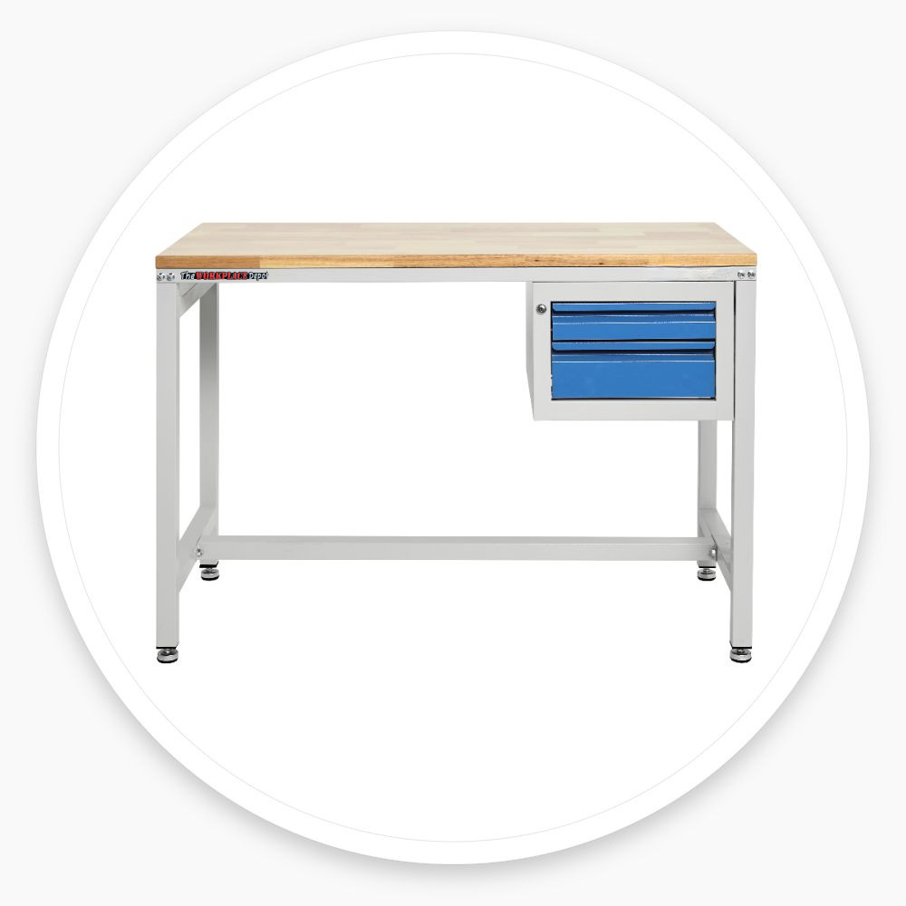 Workshop Bench with Drawers