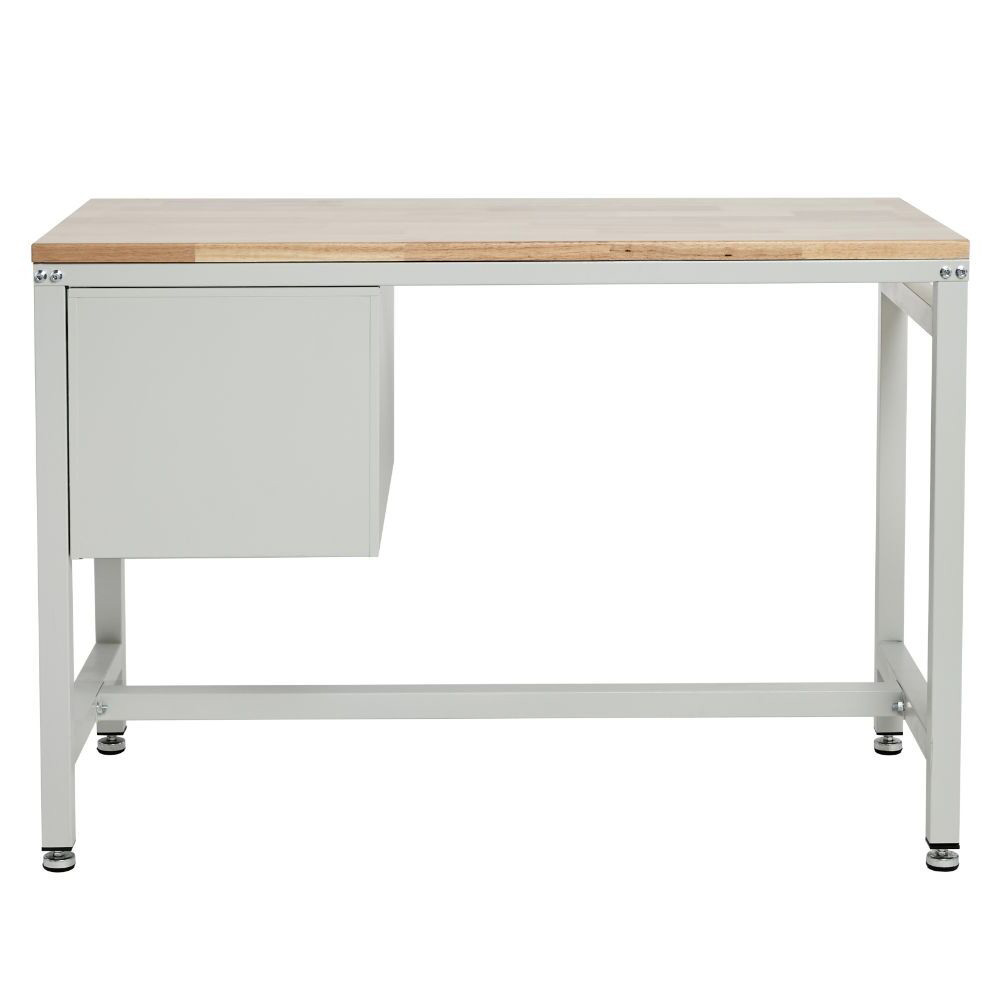 Metal Workbench with Drawers