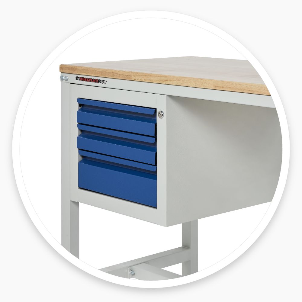3 Drawer Workbench